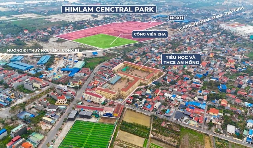 Dự án Him Lam Central Park có kết nối thuận tiện