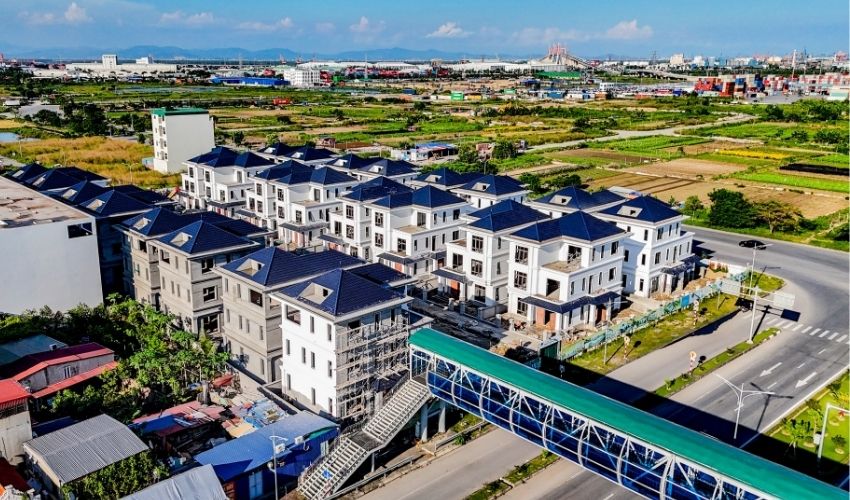 Nam Hải Central Park được quy hoạch hiện đại với 50 căn liền kề biệt thự cao cấp